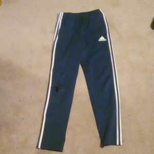 Dark Blue Adidas Joggers Boys Size 14/16